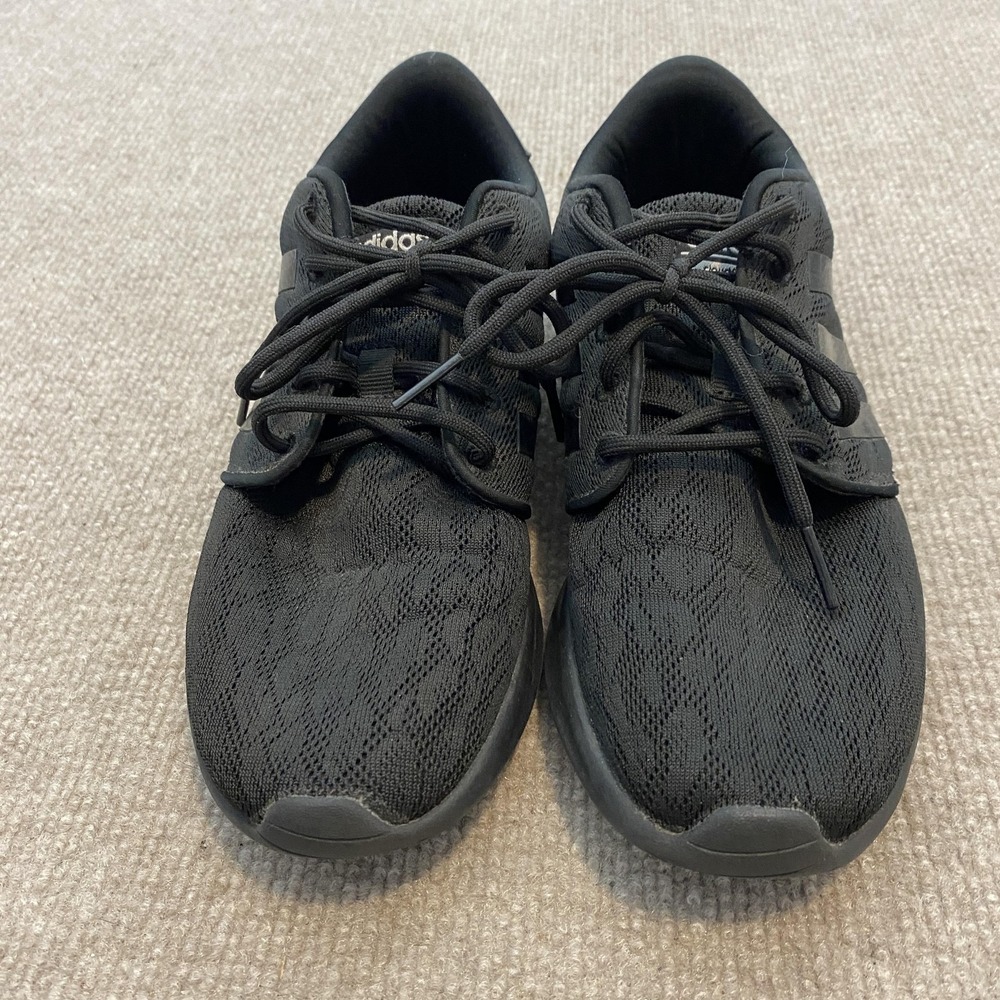 Adidas Cloudfoam Shoes Womens Size 7.5 Black Mesh Cushioned B28139 Sneakers - Picture 4 of 9